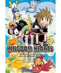 KINGDOM HEARTS II 5 9788416244676 PLANETA COMIC 8,50 €