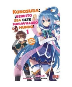 KONOSUBA: ¡BENDITO SEA ESTE MARAVILLOSO MUNDO! 01 (NOVELA) JUNIO12,…
