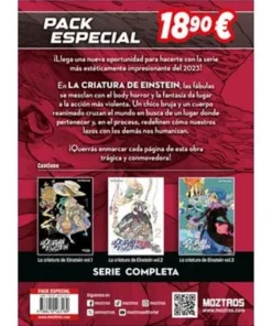 LA CRIATURA DE EINSTEIN PACK ESPECIAL