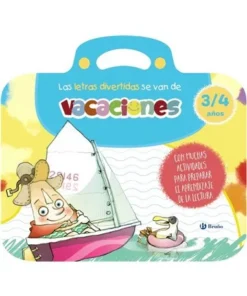 LAS LETRAS DIVERTIDAS SE VAN DE VACACIONES, 3-4 AÑOS