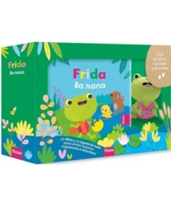 LIBRO DE BAÑO FRIDA LA RANA