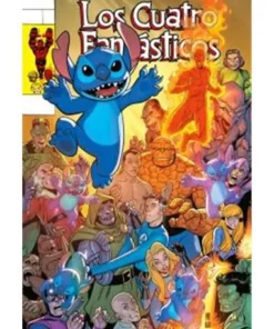 LOS 4 FANTASTICOS 04 ( PORTADA ALTERNATIVA STITCH)