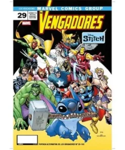 LOS VENGADORES (PORTADA ALTERNATIVA DISNEY STICH) 29