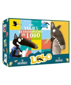 LOS VIAJES EXTRAORDINARIOS DE LOBO COFRE CON PELUCHE