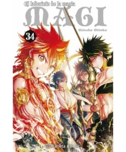 MAGI EL LABERINTO DE LA MAGIA 34 9788491740285 PLANETA COMIC 8,50 €