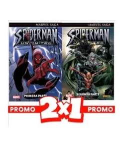 Marvel Saga Spiderman Unlimited 2X1 (Nº1 Y Nº2) – Varios Autores | Panini | Frikomics