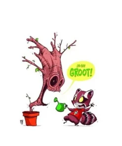 MARVEL YOUNG ADULTS. MAPACHE COHETE Y GROOT 01 BROTES VERDES PANINI…