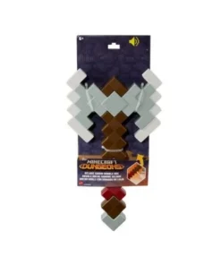 MINECRAFT SOUND FOAM BATTLE ROLE PLAY HACHA 887961873795 MATTEL 29,…