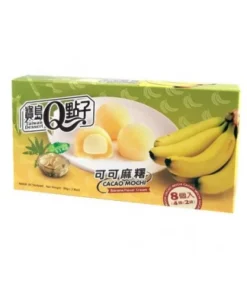 Mini Mochis sabor Plátano BAODAO | Pack 24×80 g