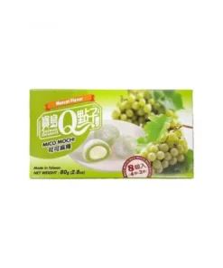 Mini Mochis sabor Uva Verde BAODAO | Pack 24×80 g