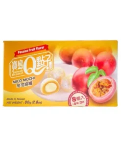 Mini Mochis sabor Maracuyá BAODAO | Pack 24×80 g