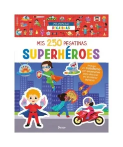 MIS 250 PEGATINAS DE SUPERHEROES