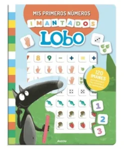 MIS PRIMEROS NUMEROS IMANTADOS DE LOBO