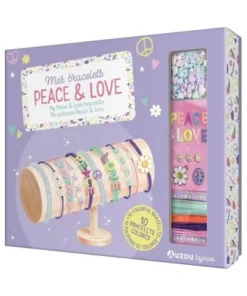 MIS PULSERAS PEACE AND LOVE
