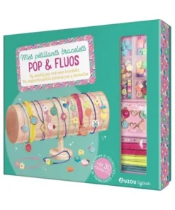 MIS RESPLANDECIENTES PULSERAS POP Y FOSFORITAS