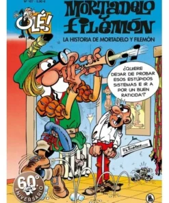 OLE MORTADELO 107 HISTORIA DE MORTADELO Y 9788402421760 BRUGUERA 5,…