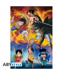 ONE PIECE – Póster «Ace Sabo Luffy» (91,5×61) POSTERS7,50 €7,50 € A…