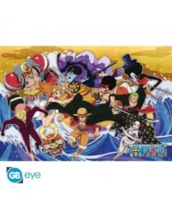 ONE PIECE – Póster Maxi 91,5×61 – La tripulación en el País de Wano