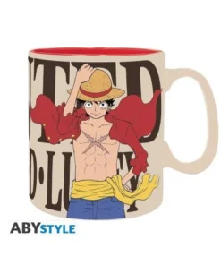 ONE PIECE – Taza – 460 ml – Luffy & Wanted 3665361139843 AbysseCorp…