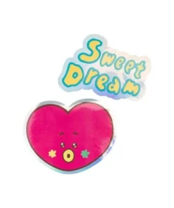 Pack 2 pegatinas BT21 Tata The Journey en vinilo | Frikomics
