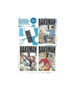 PACK ESPECIAL BAKUMAN. VOLS. 1, 2 Y 3 CON COFRE 9788467914191 NORMA…