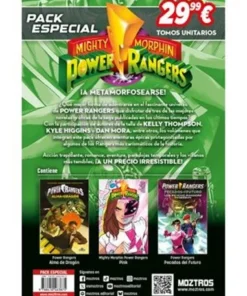 PACK ESPECIAL MIGHTY MORPHIN POWER RANGERS