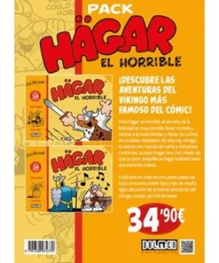 PACK HAGAR EL HORRIBLE 1 Y 2 (CONTIENE 197 cómic | Frikomics