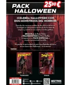 PACK HALLOWEEN DRACULA & FRANKENSTEIN