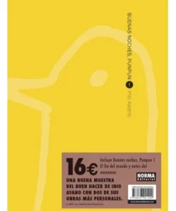 PACK INICIACION INIO ASANO (BUENAS NOCHES, PUNPUN 1+ EL FIN DEL MUN…