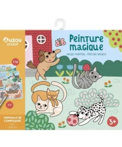 PINTURA MAGICA ANIMALES DE COMPAÑIA