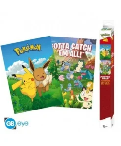 POKEMON – Set 2 Chibi Posters – Environments (52×38) POSTERS9,95 €9…