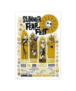 POSTER DISNEY PESADILLA ANTES DE NAVIDAD SUMMER FEAR FESTr POSTE…
