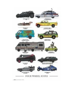 POSTER FOUR WHEELS ICONS POSTERS7,50 €7,50 € POSTERS