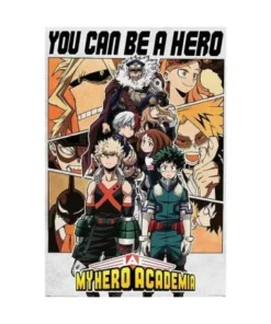 POSTER MY HERO ACADEMIA BE A HERO -Grande POSTERS7,50 €7,50 € POSTE…