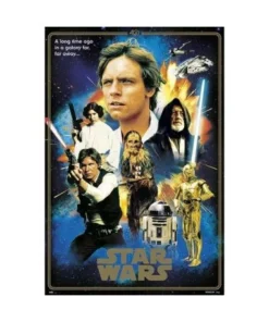 POSTER STAR WARS CLASSIC 40 ANIVERSARIO HEROESr POSTERS7,50 €7,5…