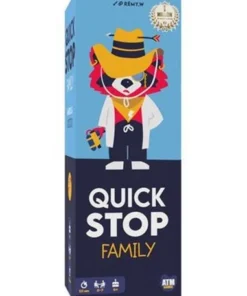 Quick Stop Family | Juego de cartas familiar Asmodee