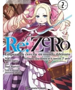 RE ZERO CHAPTER 2 MANGA 2 9788413411422 PLANETA COMIC 9,95 €