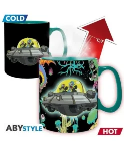 RICK AND MORTY – TAZA TERMINCA – 460 ml – Spaceship – ANIME / MANGA…