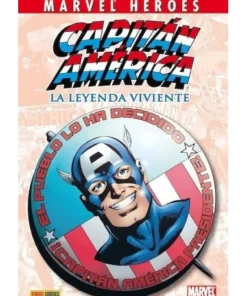 SEGUNDA MANO Marvel Héroes 3. Capitán América: La leyenda viviente …