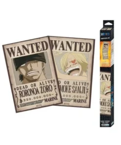 Set 2 poster one piece wanted zoro & sanji 52×35. ONE PIECE9,95 €9,…