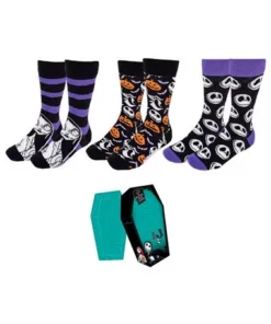 Set 3 calcetines Pesadilla Antes de Navidad Disney