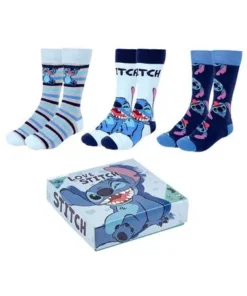 Set 3 calcetines Stitch Disney adulto