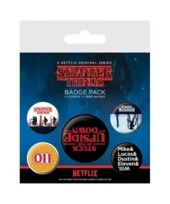 Set 5 chapas Stranger Things MERCHANDISING3,95 €3,95 € MERCHANDISING