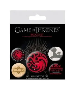 Set chapas Targaryen Juego de Tronos MERCHANDISING3,50 €3,50 € MER…