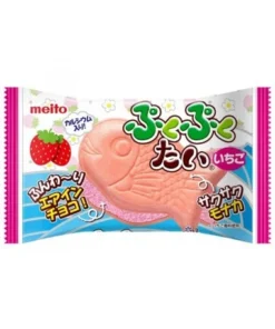 Taiyaki fresa Puku Puku 16,5 g | Meito | Snack otaku