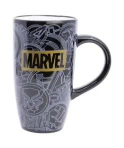 Taza cerámica Marvel 695 ml | regalo Marvel Golden Treasure
