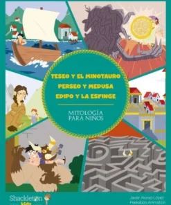 TESEO Y EL MINOTAURO. PERSEO Y MEDUSA. EDIPO Y LA ESFINGE Cuentos I…