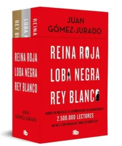 TRILOGIA REINA ROJA PACK REINA ROJA LOBA NEGRA REY BLANCO LOBA NEGR…