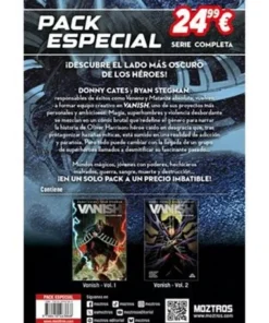 VANISH PACK ESPECIAL 2 TOMOS